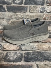 SKECHERS (232262) Mens D'LUX WALKER Sneaker Shoes Grey Uk 8 BNWT