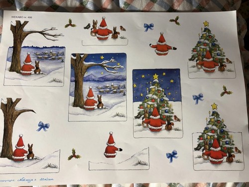 Wekabo 486 xmas - xmas, decoupage