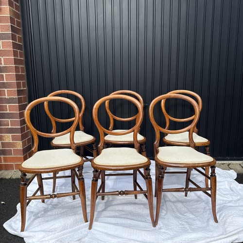 Victorian balloon back set - balloon,