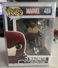 MAGNETO Funko Pop! Signed by IAN MCKELLEN Marvel Movies Lord of the Rings COA