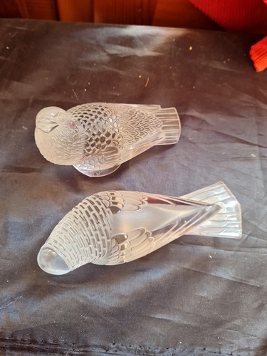Lalique birds - r, 2