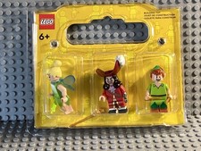 Lego Disney Minifigures Peter Pan And Captain Hook tinkerbell Complete
