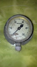 Vintage Tractor oil pressure Guage approx 1920 to 1960