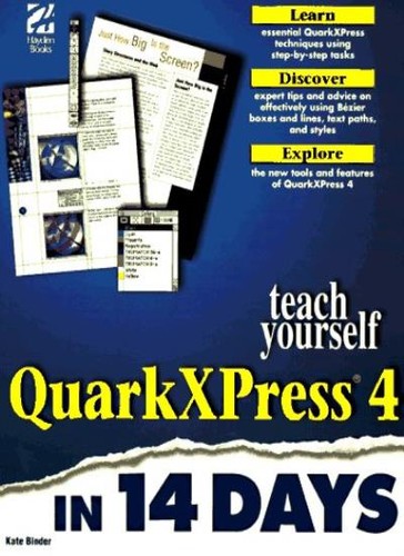 Teach yourself quarkxpress - teach, 4