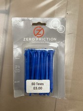  50 Zero Friction Tees.  Drive