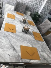 Arianna 1.8m Grey Real Marble