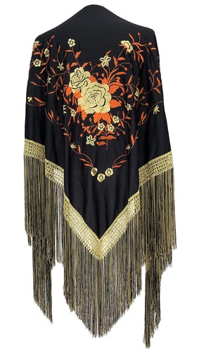 Spanish manton shawl scarf - spanish,