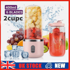Mini Portable Electric Juice Maker Blender Smoothies Juicer Fruit Machine 400ML