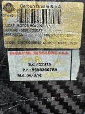 DUCATI 1098 1198 848 OEM DUCATI CARBON DREAM TAIL UNIT FAIRING LIGHT 1098R