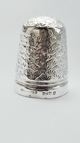 Silver thimble charles - thimble,