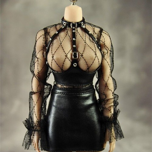 Black bras skirt mesh tops - bras,