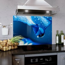 Glass Splashback Kitchen Tile