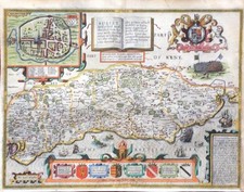 SUSSEX Original early map by