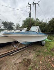 Jet Boat Project Speed Boat With Diesel Engine Running