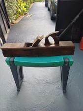 Vintage carpenters wood working 22" wooden smoothing block plane