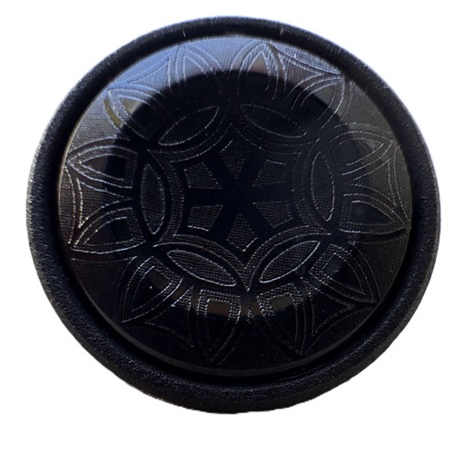 Black shank buttons - black,