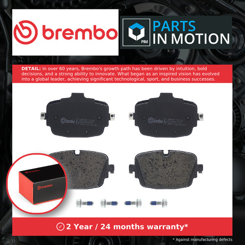 Brake pads set rear - pads,