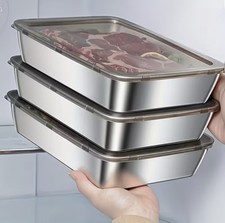 3pcs Stainless Steel Food