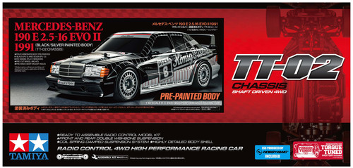 Tamiya mercedes benz 190 - rc,