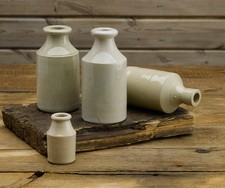 Vintage Stoneware Ink Pots