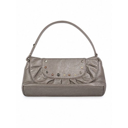 Y2k taupe studded - studded, shoulder