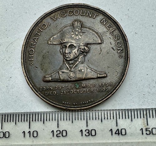 1897 large lord nelson - lord, medal