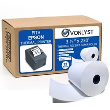 Vonlyst Receipt Paper Roll 3