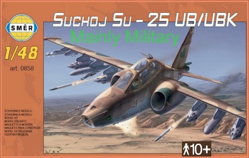 Smer sukhoi su 25ub - 1/48, su-25ub
