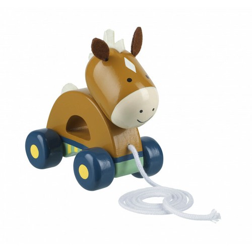 Pull along pony - along,