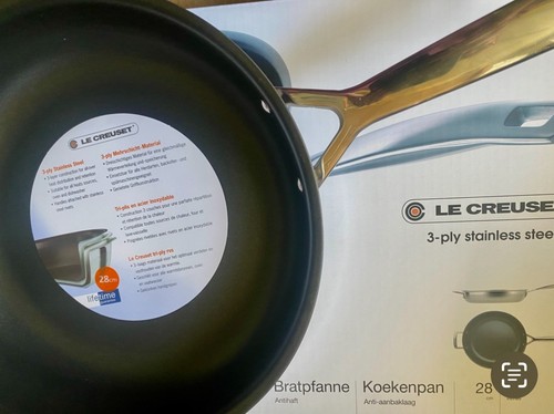 Creuset toughened non stick - toughened, non-stick