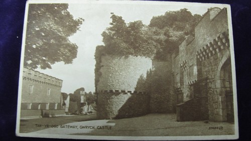 Postcard gwyrch castle - postcard:,
