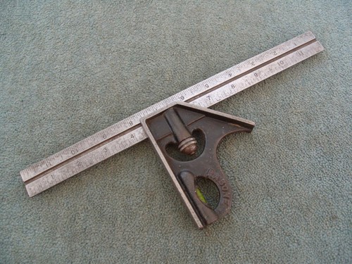 Steel combination square - square, /