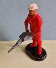 Britains Autoway Road Worker With Jackhammer Drill 