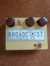 Hudson Broadcast Preamp Overdrive Fuzz Guitar Pedal Class-A Ltd Edition Superb