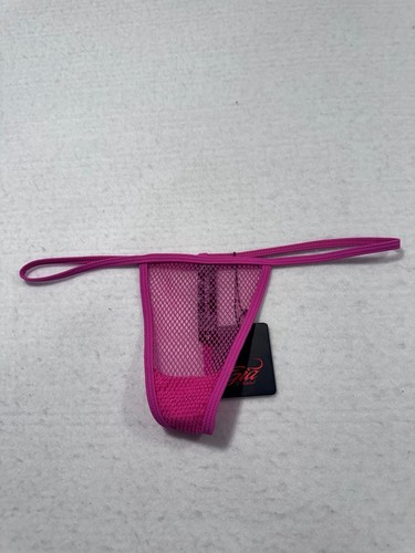 Gia rated pink mesh - pink, thong