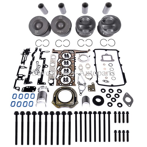 Engine rebuild kit 4x piston - engine,