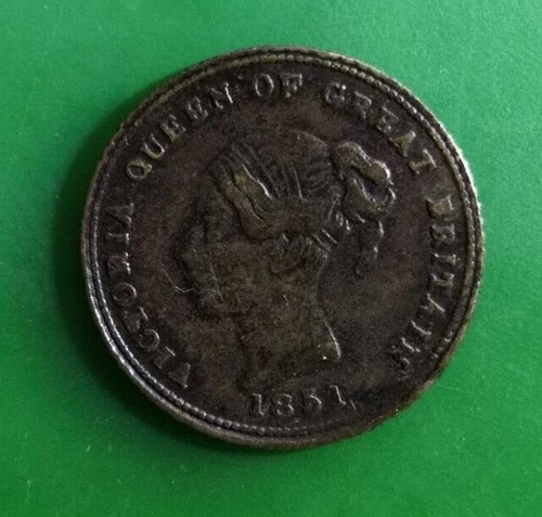 1851 victoria model - 1851, half