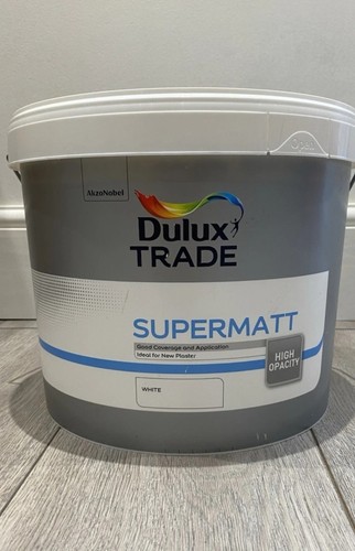 Dulux trade supermatt white - trade,