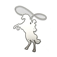 Metal Die Cuts Ride Horse