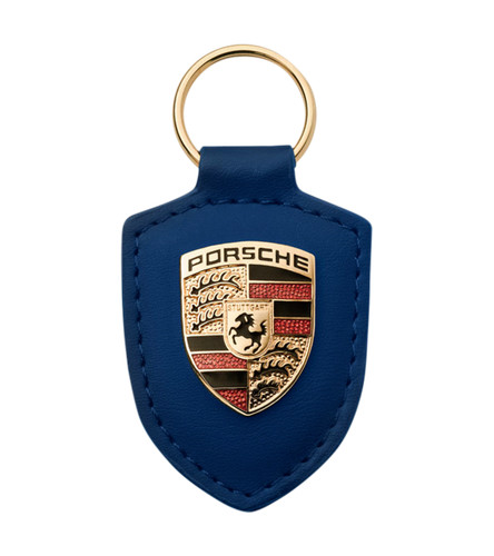 Porsche keyring with crest - with,
