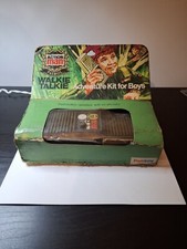 Action Man Patrol -WALKIE-TALKIE Boxed palitoy toy RARE Child Size
