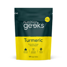 Turmeric Tablets 2000mg + Ginger + Black Pepper | 120 Tablets - UK Supplement