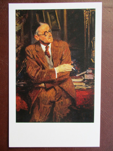 Art postcard james - art,
