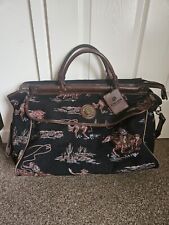 Carlton international Overnight travel bag. Rare tapestry rodeo range.