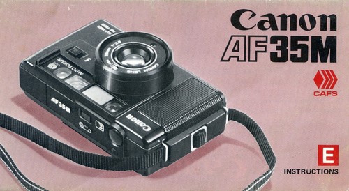 Canon af35m instruction manual - canon,