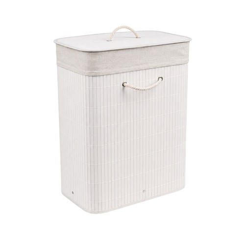 Bamboo laundry basket - laundry, washing