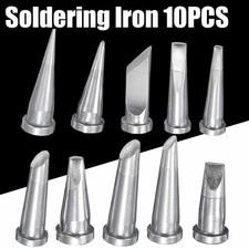 10Pcs Soldering Iron Tip Set For Weller WSD81/WD1000/WSP80 WP80 LT Tips NEW