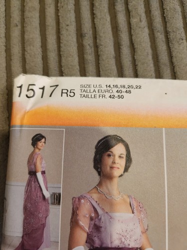 Simplicity 1517 edwardian - simplicity,