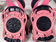 pink snowboard bindings women
