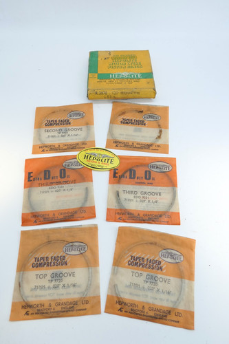 Hepolite piston rings triumph - hepolite,